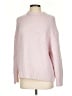 Zara Solid Pink Turtleneck Sweater Size S - photo 1