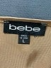 Bebe 100% Polyester Metallic Gold Cocktail Dress Size L - photo 4
