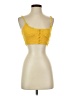 Zaful 100% Rayon Yellow Sleeveless Top Size S - photo 1