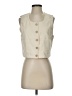 Unbranded 100% Polyester Ivory Vest Size S - photo 1