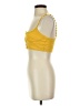 Zaful 100% Rayon Yellow Sleeveless Top Size S - photo 5