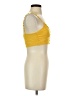 Zaful 100% Rayon Yellow Sleeveless Top Size S - photo 4
