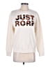 Just Cavalli 100% Cotton Ivory Sweatshirt Size L - photo 1