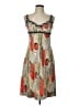 HOSS Paisley Tan Cocktail Dress Size EU 42 / US 12 - photo 1