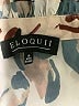 ELOQUII 100% Polyester Animal Print Brown Long Sleeve Blouse Size 18 Plus - photo 7