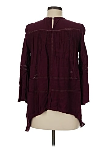 A Dip of Darling 3/4 Sleeve Blouse (view 2)