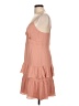 J.Crew 100% Polyester Solid Pink Casual Dress Size 10 - photo 5