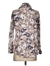 David Cline Print Tan Long Sleeve Blouse Size S - photo 2