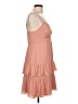 J.Crew 100% Polyester Solid Pink Casual Dress Size 10 - photo 4