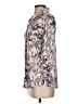 David Cline Print Tan Long Sleeve Blouse Size S - photo 5