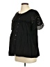 Hatch 100% Acrylic Black 3/4 Sleeve Blouse Size Sm Maternity (1) - photo 1