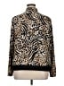 Zenergy by Chico's Animal Print Gold Jacket Size XL (3) - photo 2