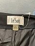 Le Suit 100% Polyester Black Dress Pants Size 6 - photo 7