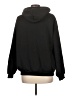 Shein 100% Polyester Black Zip Up Hoodie Size L - photo 2