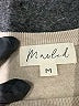 Marled Tan Short Sleeve Turtleneck Size M - photo 7
