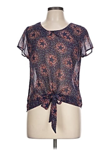 Dolled Up Short Sleeve Blouse (view 1)