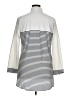 ADAY Ivory Long Sleeve Blouse Size XL - photo 2
