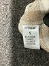 THML Checkered-gingham Tan Long Sleeve Blouse Size S - photo 8