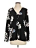 Joie 100% Silk Black Long Sleeve Silk Top Size S - photo 1