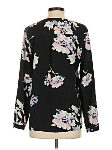 Joie Long Sleeve Silk Top (view 2)