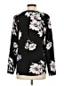 Joie 100% Silk Black Long Sleeve Silk Top Size S - photo 2