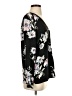 Joie 100% Silk Black Long Sleeve Silk Top Size S - photo 4