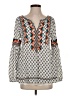 Sundance 100% Modal Gray Long Sleeve Blouse Size XS - photo 1