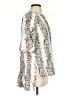 Matilda Jane 100% Rayon Floral Ivory Short Sleeve Blouse Size S - photo 4