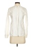Lands' End Canvas Ivory Long Sleeve Button-Down Shirt Size 0 - photo 1