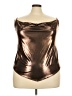 Torrid Solid Brown Gold Sleeveless Top Size 3X Plus (3) - photo 1
