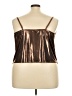 Torrid Solid Brown Gold Sleeveless Top Size 3X Plus (3) - photo 2
