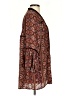 American Eagle Outfitters 100% Viscose Brown Kimono Size XS - photo 4