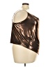 Torrid Solid Brown Gold Sleeveless Top Size 3X Plus (3) - photo 4