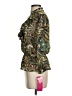 Sunny Leigh 100% Polyester Paisley Green Long Sleeve Blouse Size S - photo 5