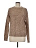 Time and Tru 100% Polyester Tweed Brown Pullover Sweater Size M - photo 1