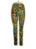 Lularoe Print Teal Leggings Size 1X (Tall & Curvy) - photo 1