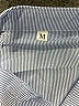 Unbranded Blue 3/4 Sleeve Button-Down Shirt Size M - photo 7