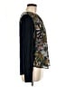 Tiny Floral Green Long Sleeve Blouse Size M - photo 4