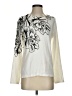 Assorted Brands Floral Ivory Pullover Sweater Size S - photo 1