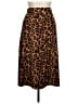 MTS Animal Print Brown Casual Skirt Size M - photo 1