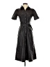 Ann Taylor 100% Polyester Black Casual Dress Size 0 Petite - photo 1