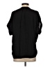 Point Sur 100% Viscose Black 3/4 Sleeve Button-Down Shirt Size S - photo 2