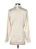 J.Crew 100% Polyester Metallic Ivory Long Sleeve Blouse Size 4 - photo 2
