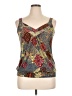 Carole Little Gray Sleeveless Blouse Size XL - photo 1