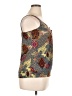 Carole Little Gray Sleeveless Blouse Size XL - photo 4