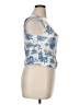 Miaou Blue Sleeveless Blouse Size 1X - photo 4