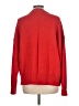 Unbranded Solid Red Pullover Sweater Size L - photo 2