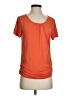 Ekouaer Orange Short Sleeve Top Size S - photo 1