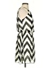 Guess 100% Polyester Chevron-herringbone Gray Casual Dress Size 2 - photo 4