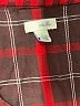 Odille Checkered-gingham Red 3/4 Sleeve Button-Down Shirt Size 0 - photo 7